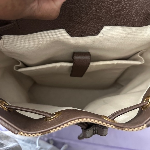 Gucci Beige and Brown Backpack - Picture 8 of 10
